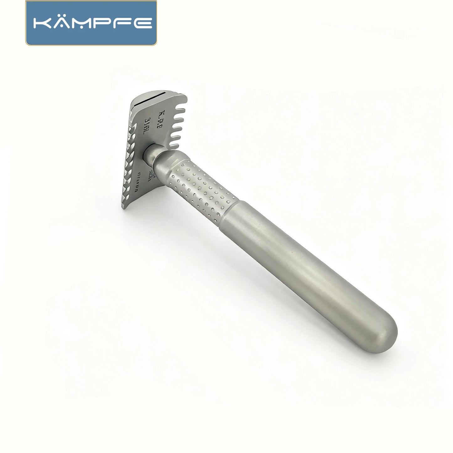 KAMPFE Double-Sided Manual Safety Razor CNC Stainless Steel Closed Or Open-Type Men's Grooming Tool