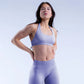 2 Pieces Yoga Suit for Women Seamless Fitness Gym Clothes Halter Sports Bra Matching Impact Shorts Workout Sets Gym Outfit