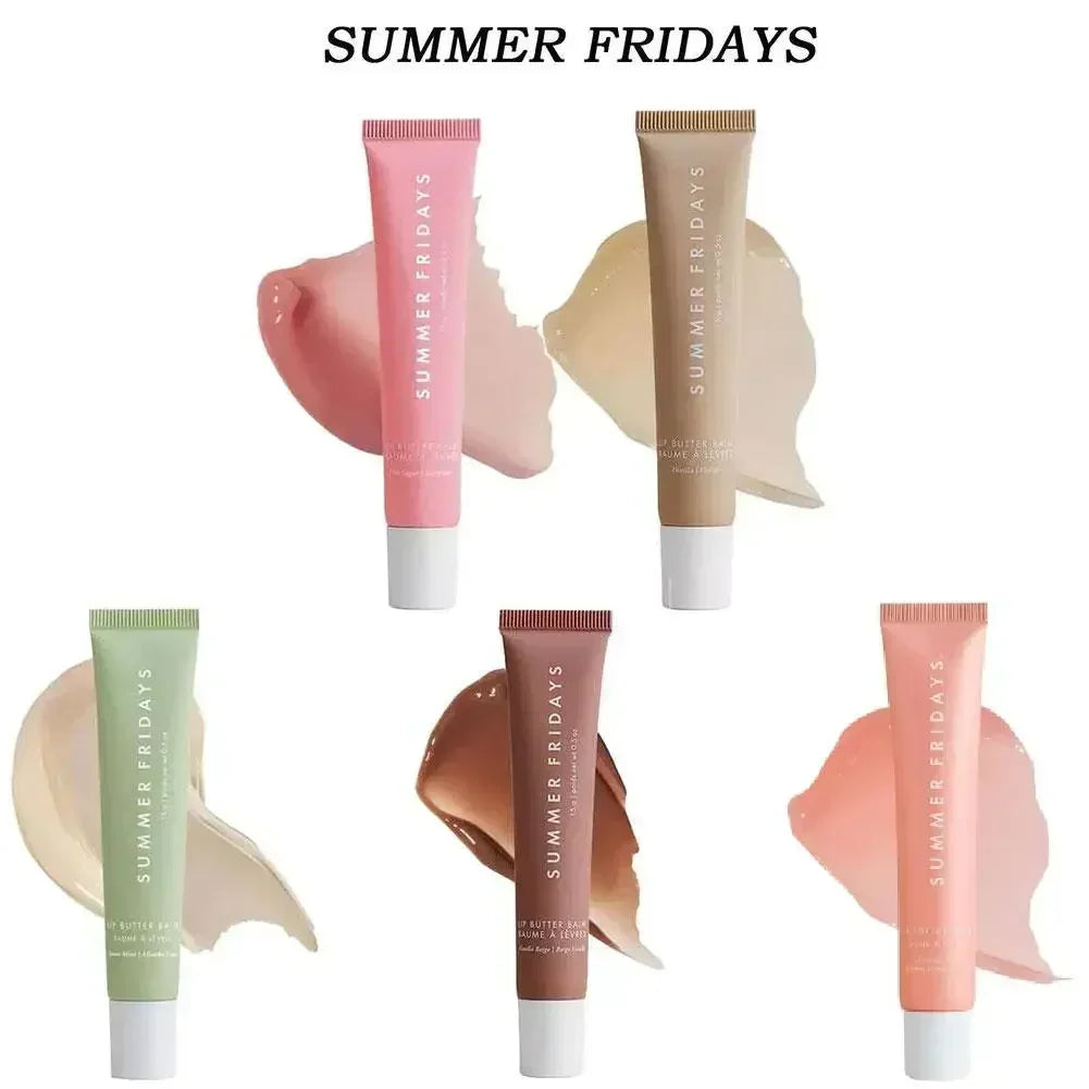Summer Fridays Lip Balm – Moisturizing Glossy Lip Oil with Sweet Scents