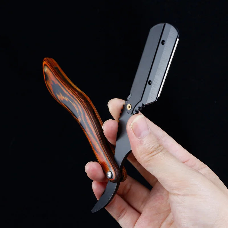 Professional Men’s Straight Razor – Stainless Steel Folding Shaving Blade