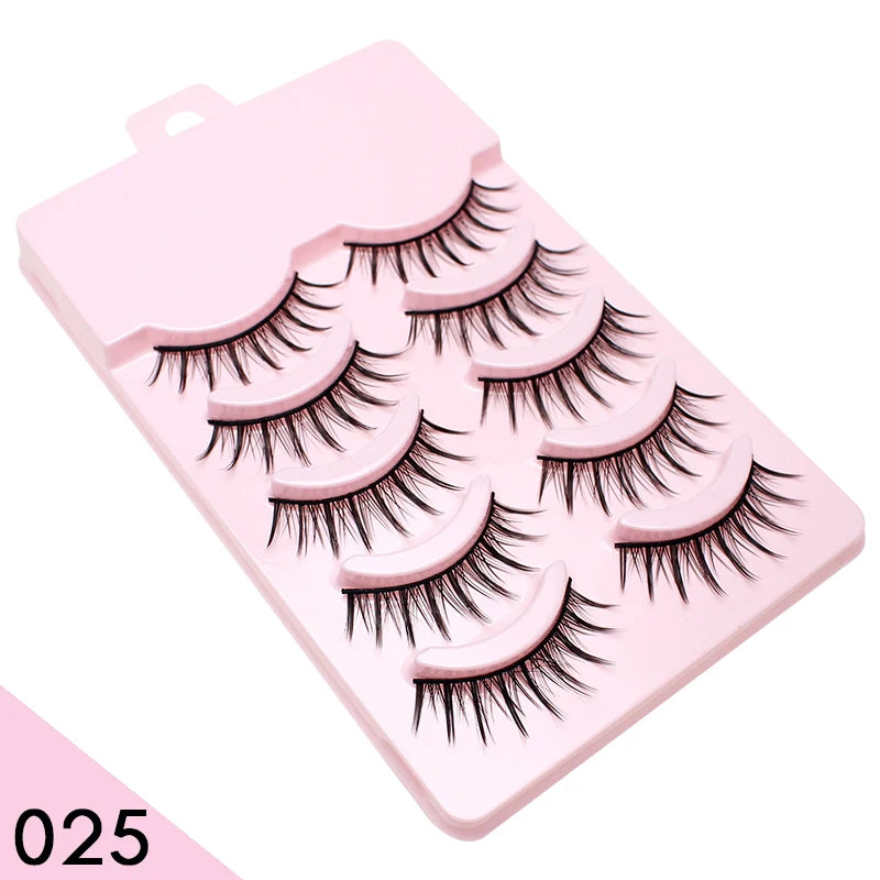 Manga Lashes – Soft Natural Wispy False Eyelashes for Daily Makeup