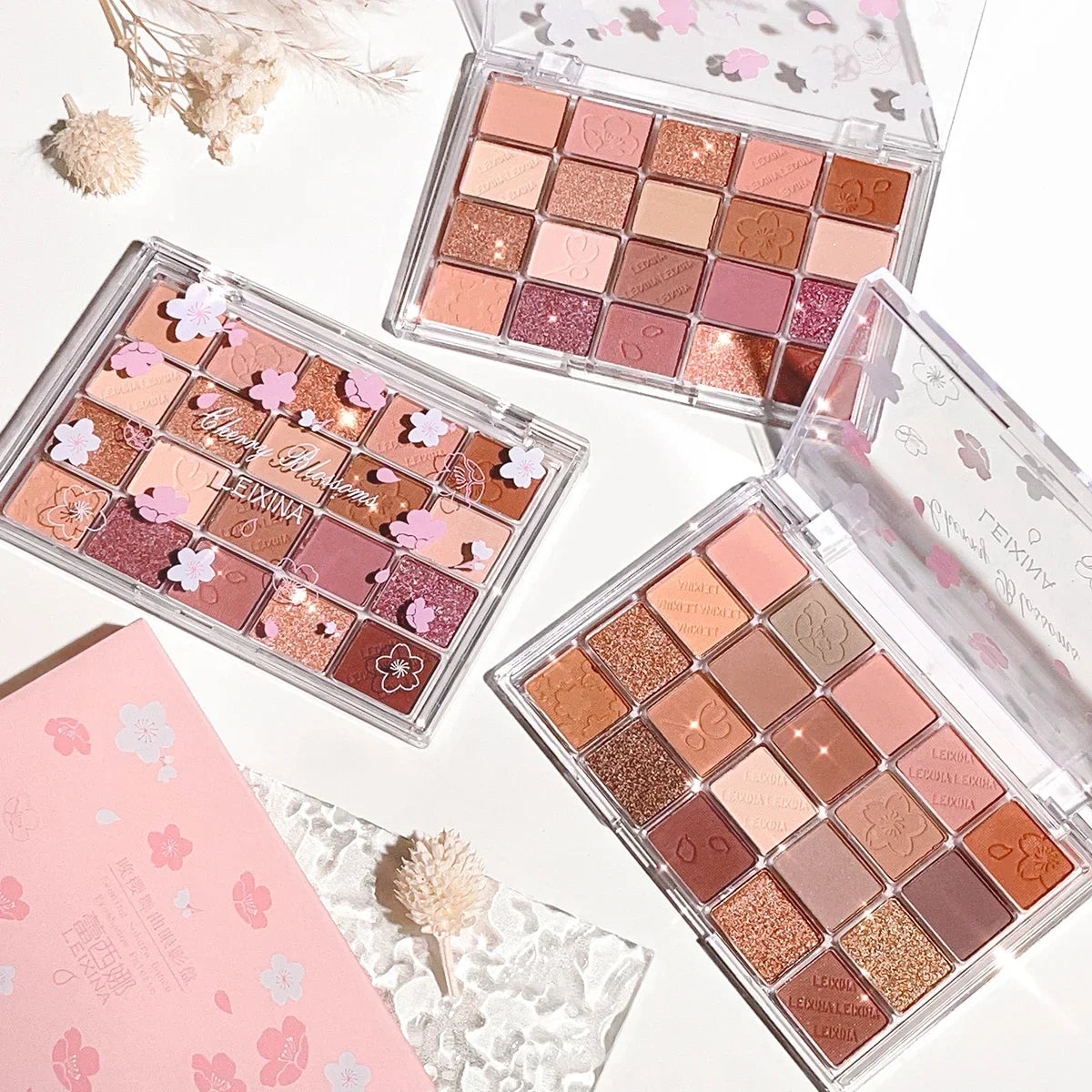 20-Color Eyeshadow Palette – Shimmer & Matte, Highly Pigmented, Blendable & Long-Lasting