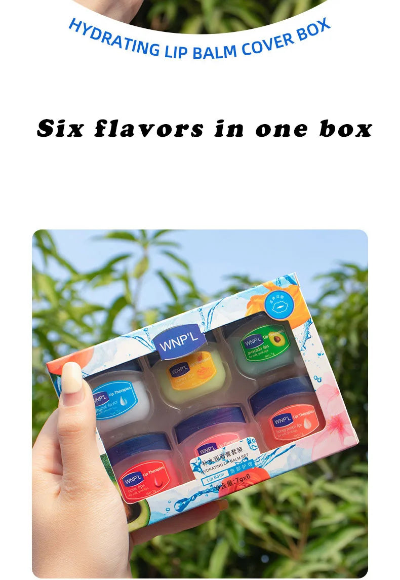 Natural Lip Balm Set – Moisturizing & Anti-Cracking Lip Care