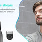Kensen S30 4 in 1 Cordless Hair Clipper LED Display Men Beard/Nose Trimmer Rechargeable Barber Grooming Kit Hair Cutting Machine