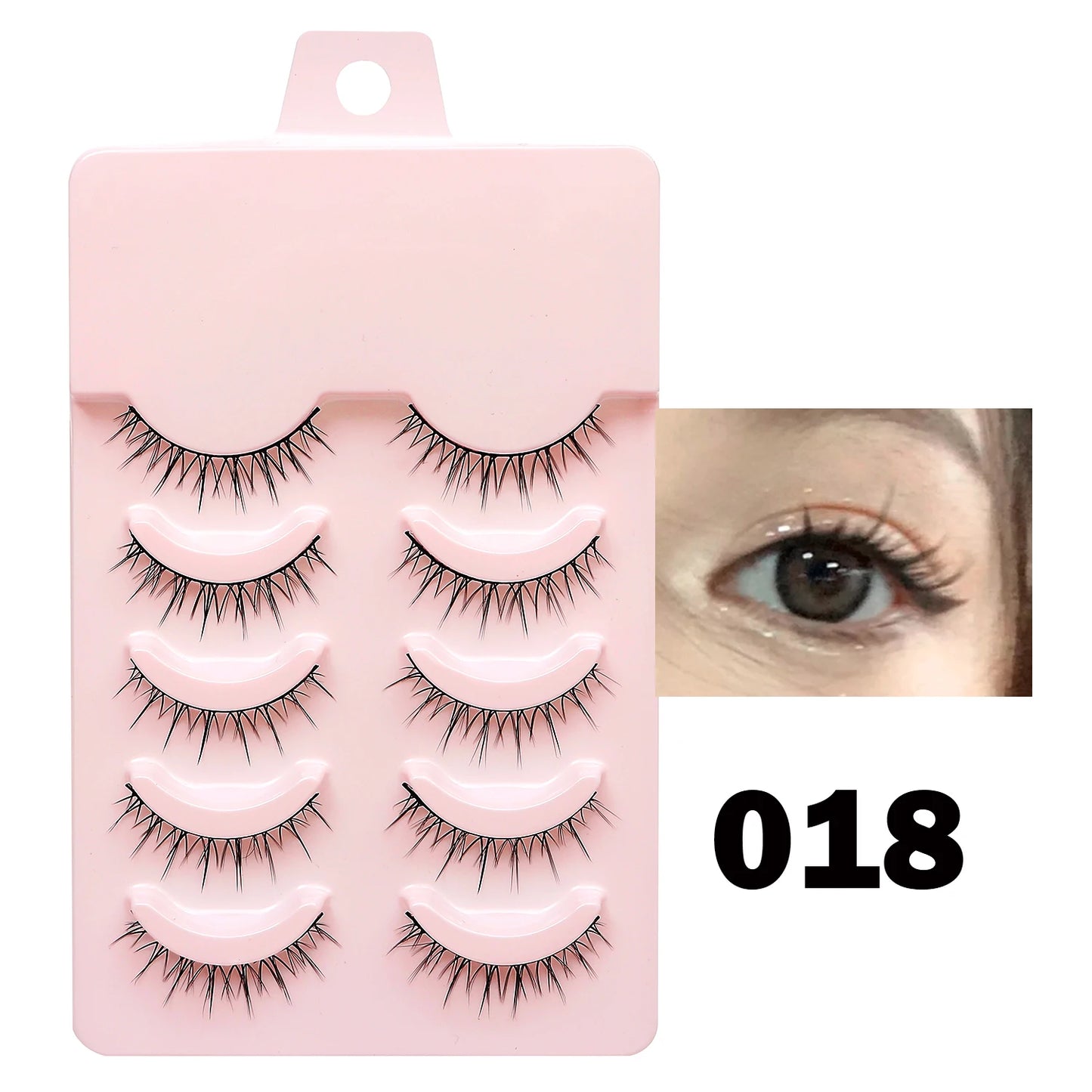 Manga Lashes – Soft Natural Wispy False Eyelashes for Daily Makeup