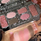 Flower Knows black Swan Ballet Eyeshadow Palette Matte Fine Shimmer Pearl Face Palette 6 Colour Glitter Eye Shadow