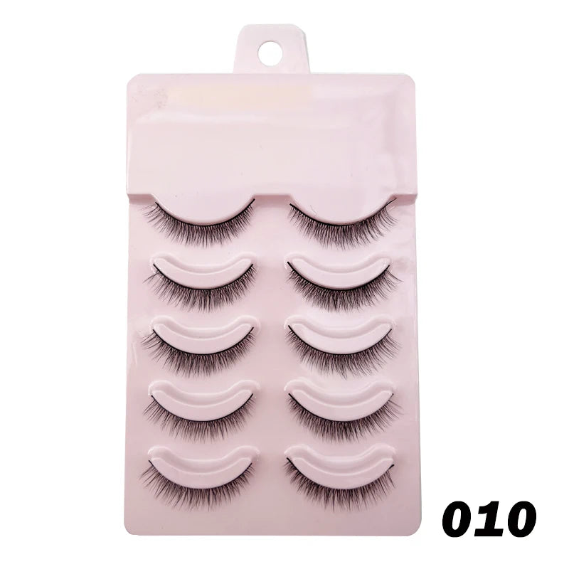 Manga Lashes – Soft Natural Wispy False Eyelashes for Daily Makeup