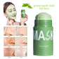 Face Clean Mask Green Tea Cleansing Stick Mask Shrink pores Deep Blackhead Remover facial Cleansing Moisturizing Mask 40g