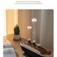 Titanic Ship Model Air Humidifier Home 250ml Remote Control Essential Oil Jellyfish Smoke Ring Spray Aroma Diffuser Humidifiers