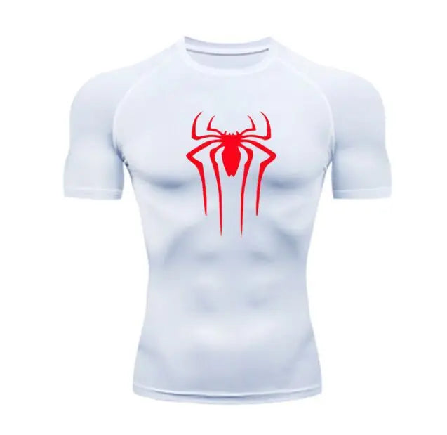 Men’s Compression Shirt – Superhero Quick-Dry Fitness Gym T-Shirt