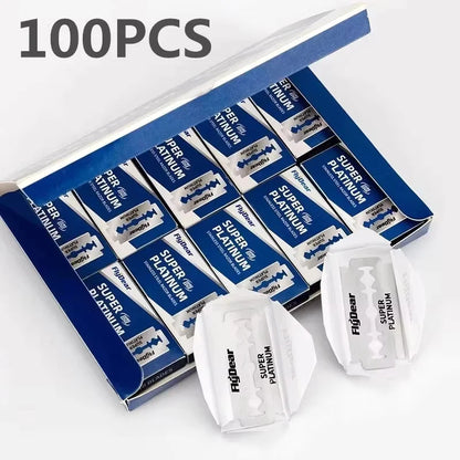 Double Edge Razor Blades – 30/50/100pcs Professional Shaving Blades for Men