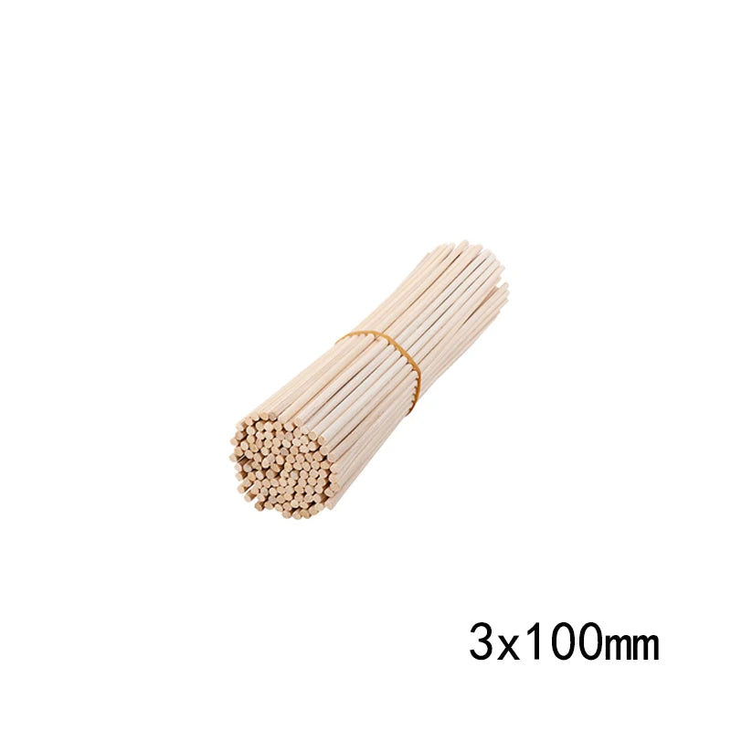 5-100pcs 2-3.5mm Reed Diffuser Replacement Stick DIY Handmade Home Decor Extra Thick Rattan Aromatherapy Diffuser Refill Sticks