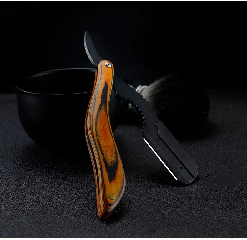 Professional Men’s Straight Razor – Stainless Steel Folding Shaving Blade