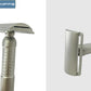 KAMPFE Double-Sided Manual Safety Razor CNC Stainless Steel Closed Or Open-Type Men's Grooming Tool