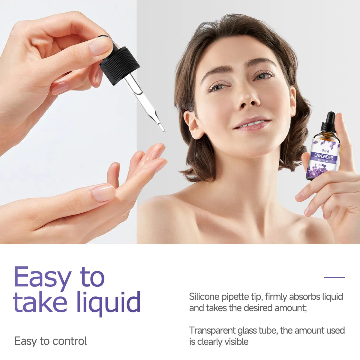 Lavender Essential Oil Facial And Body Skin Care Moisturizing And Hydrating Massage, Handmade DIY Candle And Soap Making