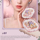 Flower Knows black Swan Ballet Eyeshadow Palette Matte Fine Shimmer Pearl Face Palette 6 Colour Glitter Eye Shadow
