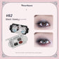 Flower Knows black Swan Ballet Eyeshadow Palette Matte Fine Shimmer Pearl Face Palette 6 Colour Glitter Eye Shadow